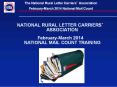 NATIONAL RURAL LETTER CARRIERS PowerPoint PPT Presentation