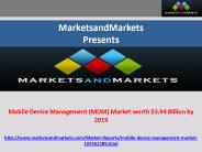 Mobile Device Management Market