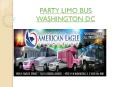 Party limousine Bus service dc PowerPoint PPT Presentation