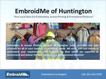 Promotional Products huntington