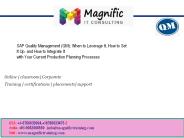 sap qm online training tutorial (1)