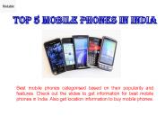Top Mobile Phone Brands in India