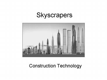 Skyscrapers