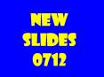 NEW SLIDES 0712 PowerPoint PPT Presentation