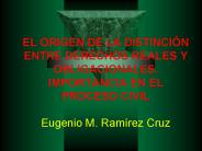 EL ORIGEN DE LA DISTINCI