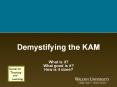 Demystifying the KAM PowerPoint PPT Presentation