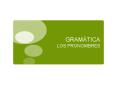 GRAM PowerPoint PPT Presentation