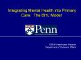Integrating Mental Health into Primary Care: PowerPoint PPT Presentation