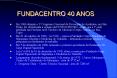 FUNDACENTRO 40 ANOS PowerPoint PPT Presentation