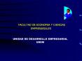 FACULTAD DE ECONOMIA Y CIENCIAS EMPRESARIALES PowerPoint PPT Presentation