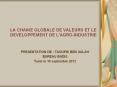 LA CHAINE GLOBALE DE VALEURS ET LE DEVELOPPEMENT DE L PowerPoint PPT Presentation