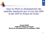 Appui du PNUD au d