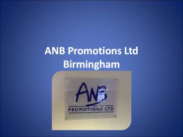 ANB Promotions - Sales Recruitment Firm