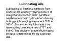 Lubricating oils PowerPoint PPT Presentation