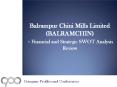 Balrampur Chini Mills Limited (BALRAMCHIN) PowerPoint PPT Presentation