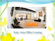 Katy Area Office Leasing
