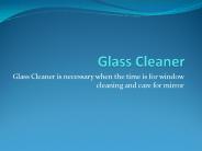 Glass Cleaner (Glitter)