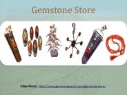 Gemstone Online store