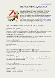 How to edit PDF