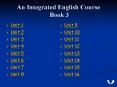An Integrated English Course  Book 3 PowerPoint PPT Presentation
