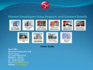 Mantri Developers Review and Mantri Developers' Project Details
