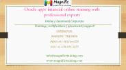 Oracle apps financial online training with professional experts