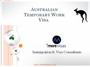 Australian Temporary Work Visa (1)