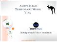 Australian Temporary Work Visa (1) PowerPoint PPT Presentation