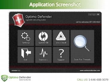 Optimo Defender- A Ultimate Antivirus Software