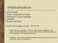 Multiculturalism PowerPoint PPT Presentation