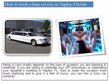 Naples Limo Rental