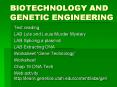 BIOTECHNOLOGY AND GENETIC ENGINEERING PowerPoint PPT Presentation