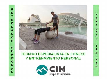 Cim Formación: curso de personal trainer