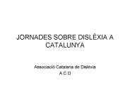 JORNADES SOBRE DISL