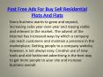 Free Real Estate Classifieds Ads Website In India