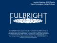 The Fulbright Program, sponsored by the U.S. Department of State PowerPoint PPT Presentation