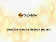 Best CRM Software for Small Business