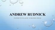 Andrew Rudnick- Business Expert In Plastic Surgery Field
