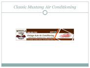 Classic Mustang Air Conditioning