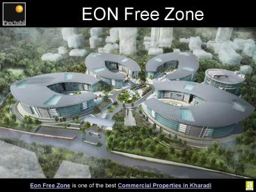 Commercial Properties in Kharadi - EON Free Zone