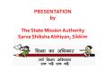 PRESENTATION by  The State Mission Authority Sarva Shiksha Abhiyan, Sikkim PowerPoint PPT Presentation