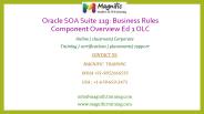 Oracle SOA Suite 11g Business Rules Component Overview Ed 1 OLC