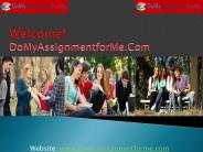Do my assognment
