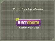 Tutor Doctor Miami