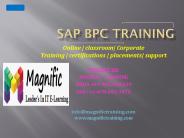 sap bpc online training class