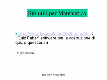 Presentazione di PowerPoint