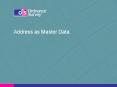 Address as Master Data PowerPoint PPT Presentation