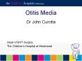 Otitis Media PowerPoint PPT Presentation