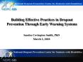 Building Effective Practices in Dropout Prevention Through Early Warning Systems PowerPoint PPT Presentation