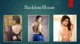 Backless Blouse for Sarees PowerPoint PPT Presentation